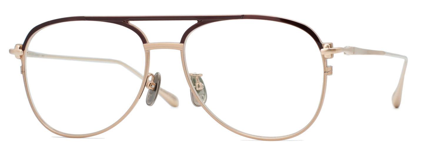 Col.03、ブラウン＆シャーリングゴールド